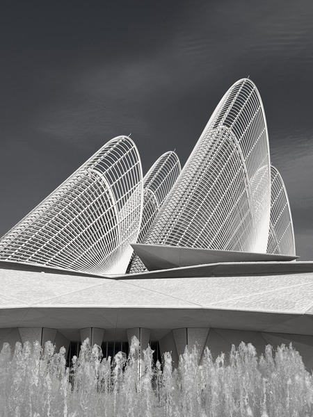 Photograph Ingrida Kuznecova Zayed National Museum on One Eyeland